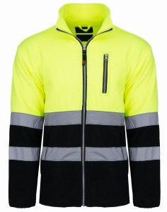 BLUZA ROBOCZA POLAR ODBLASKOWA OCHRONNA