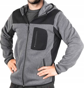 BLUZA ROBOCZA Z KAPTUREM roz. L MOCNA OCHRONNA