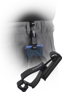 KLIPS DO RĘKAWIC ROBOCZYCH PODWÓJNY MOCNY czarny