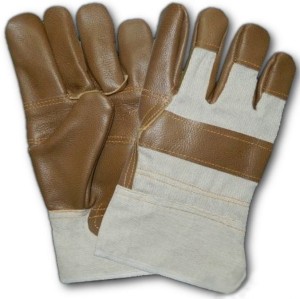 RĘKAWICE ROBOCZE SKÓRZANE SKÓRA miękkie wytrzymałe