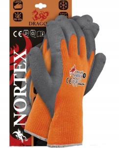 DRAGON NORTEX RĘKAWICE OCIEPLANE robocze zima