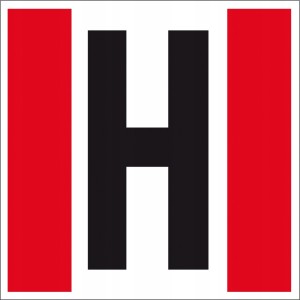 ZNAK BHP PPOŻ HYDRANT PRZECIWPOŻAROWY ZEWNĘTRZNY