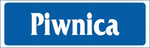 ZNAK informacyjny PIWNICA