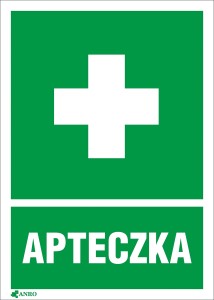 ZNAK APTECZKA PIKTOGRAM OZNAKOWANIE APTECZKI