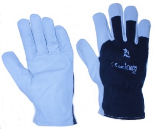 RĘKAWICE ROBOCZE SKÓRZANE KOZIA SKÓRA MIĘKKIE