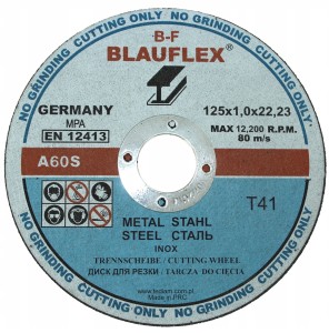 10 szt TARCZA TARCZE DO CIĘCIA METALU 125x1 mocne