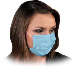 Maska maseczka higieniczna 3W ochronna 10 sztuk