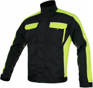 BLUZA KURTKA ROBOCZA OCHRONNA ODBLASKOWA HI-VIS