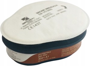FILTROPOCHŁANIACZE 3041 A1 P2 FILTRY 2 szt SECURA