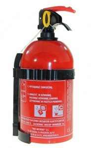 GAŚNICA SAMOCHODOWA 1 Kg 5 lat GWARANCJA + WIESZAK