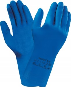 Rękawice Gospodarcze Gumowe ANSELL Flokowane S