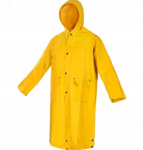 Płaszcz przeciwdeszczowy z kapturem roz XL