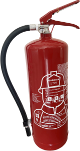 Gaśnica proszkowa GP-6X ABC 6 kg + uchwyt MOBIAK