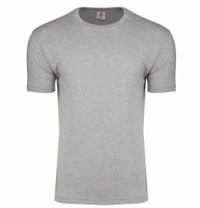 KOSZULKA T-SHIRT bawełniana szara