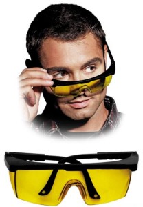 OKULARY ŻÓŁTE PRZECIWODPRYSKOWE  OCHRONNE