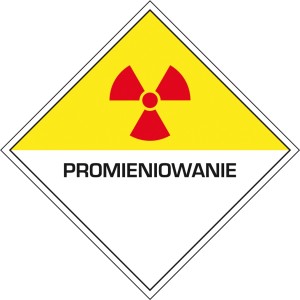 ZNAK BHP Oznakowanie promieniowania Promieniowanie