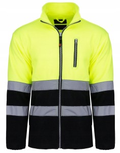 BLUZA ROBOCZA POLAR roz. XXL ODBLASKOWA OCHRONNA