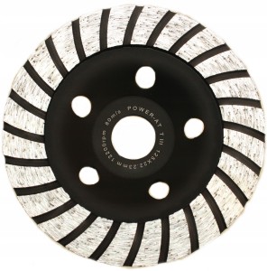 TARCZA DO SZLIFOWANIA BETONU GARNKOWA TURBO125mm